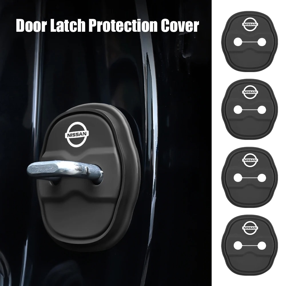 Car Accessories Nissan Xtrail - 4Pcs Car Styling 3D silicone Door