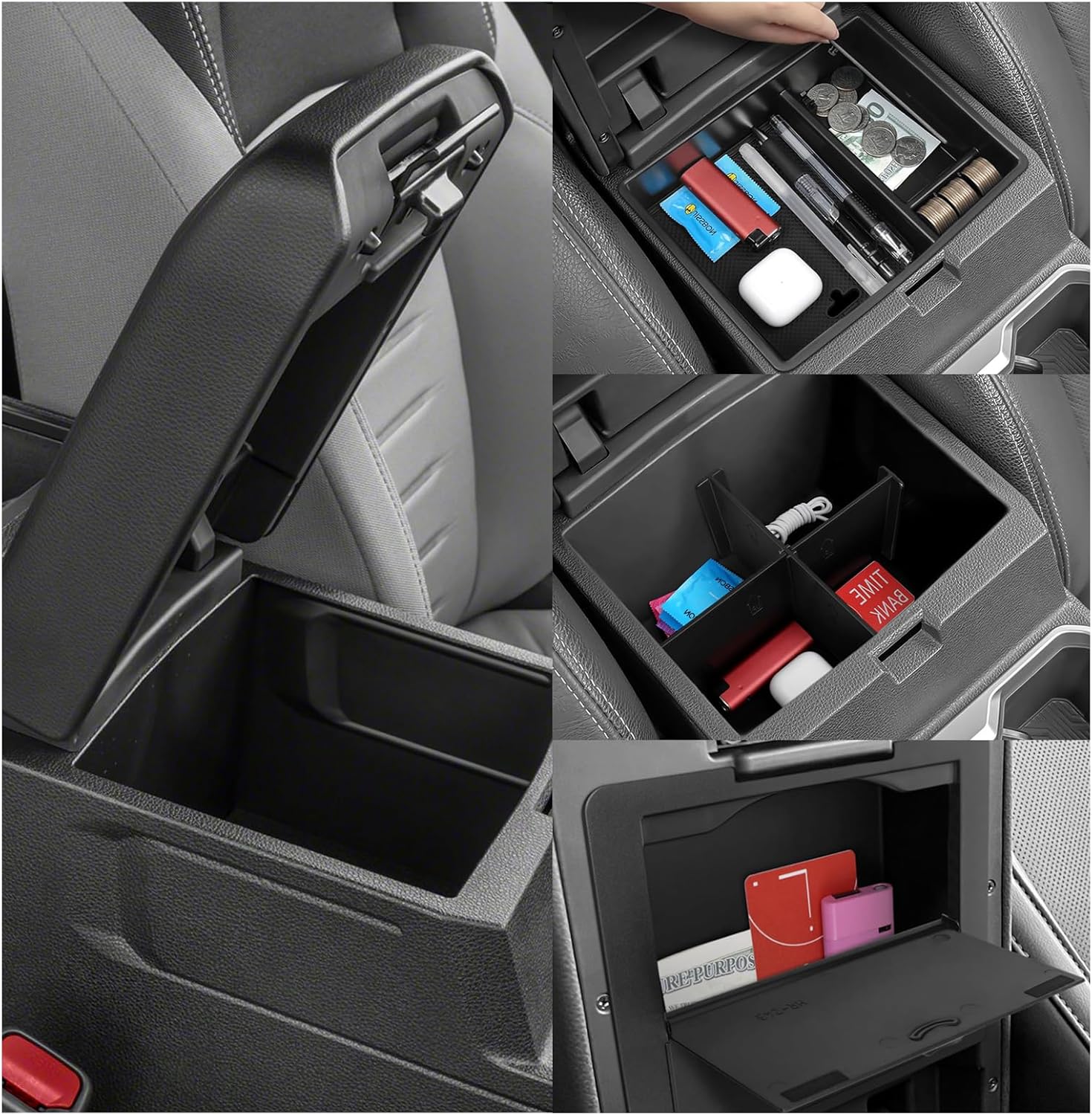 Car Seat Organizer - 2PCS for Toyota Tacoma 2024 -2026