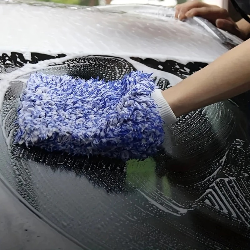Car Accessories You Must Have - 2pcs High Density Car Cleaning Gloves