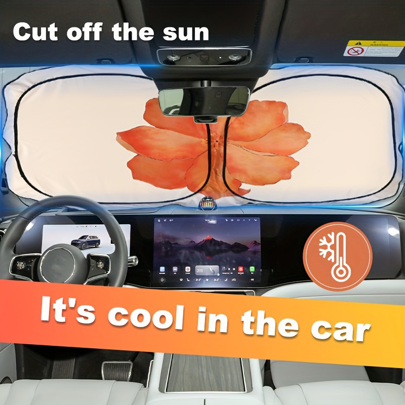 Car Accessories You Must Have - Summer car heat insulation sun visor,