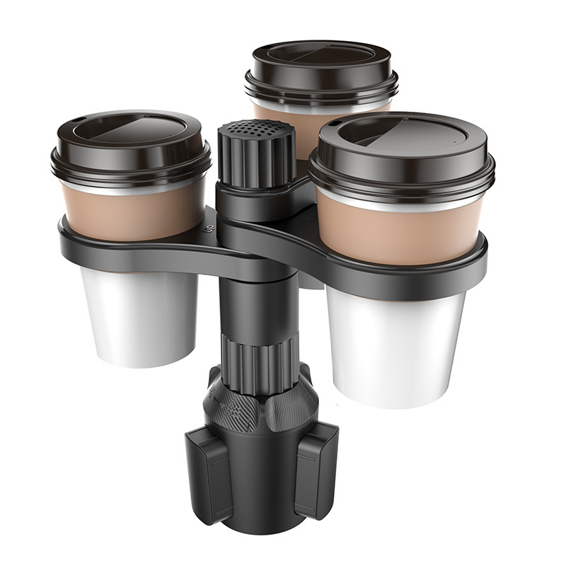 Car Accessories You Must Have - 360° Rotatable 3-In-1 Car Cup Holder