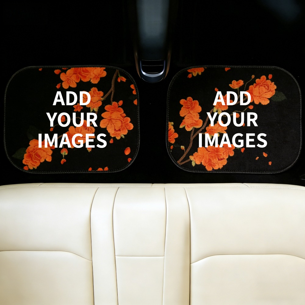 Car Accessories For Interior - 1 Set/2 Sets Custom Car Floor