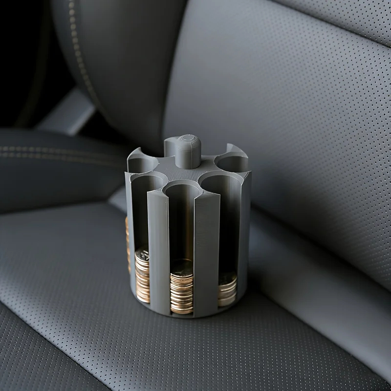 Car Accessories List - 1PC Car Cup Holder Coin Organizer