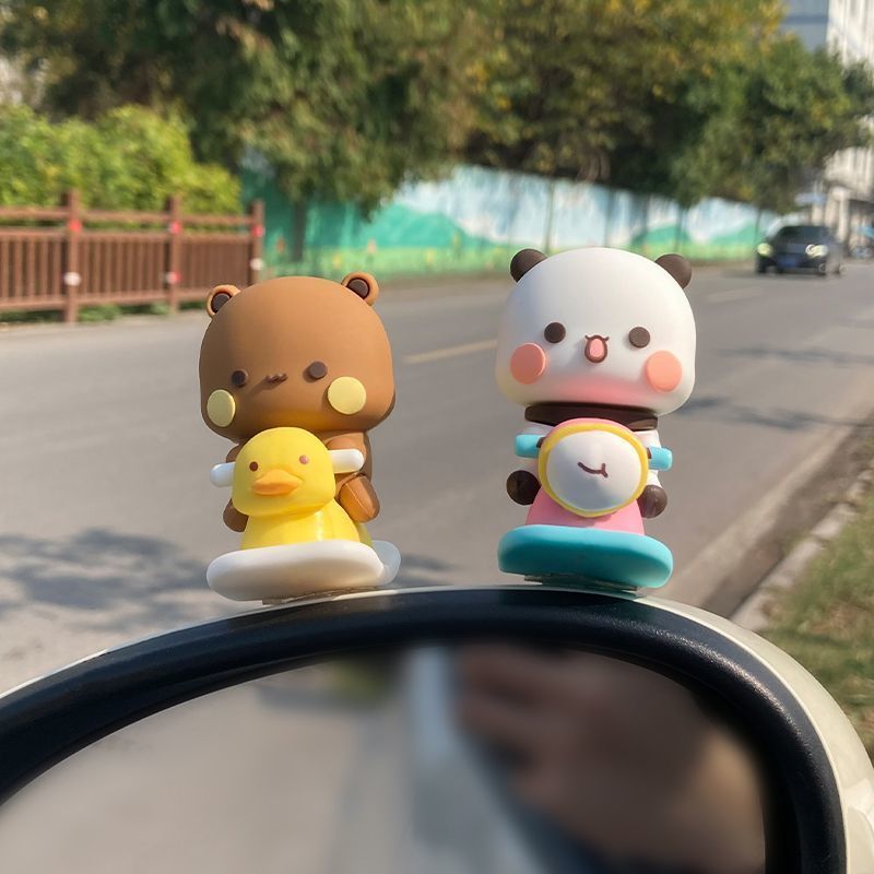 Yier Bubu Spring Swing Figurin - Car Accessories For Interior 评论和价格