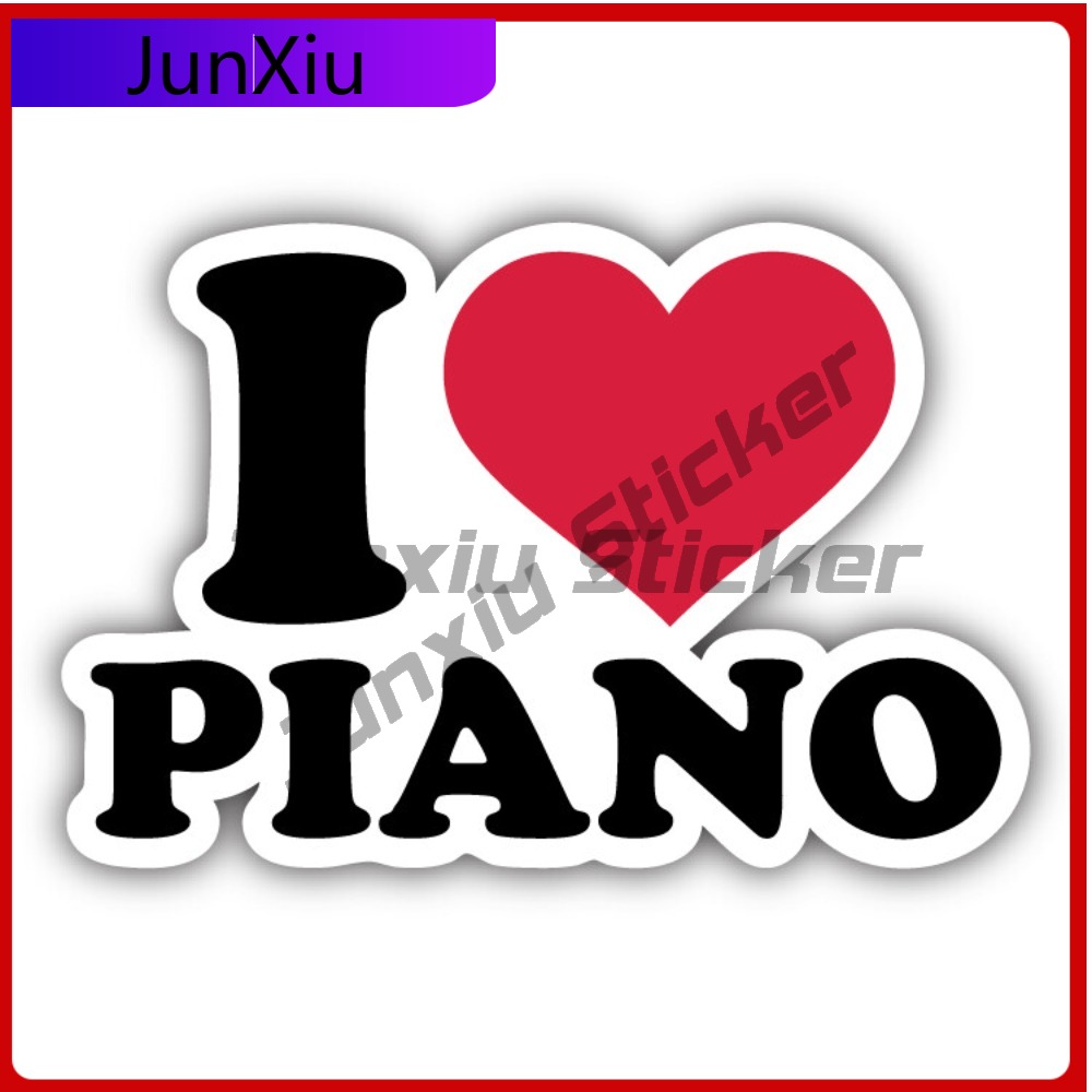 I Love Piano New Must Have Scr - Car Accessories You Must Have 评论和价格