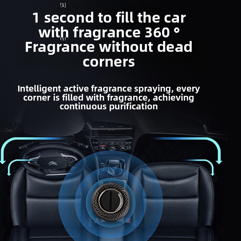 360° Solar Rotation Car Perfum - Car Accessories Perfume 评论和价格