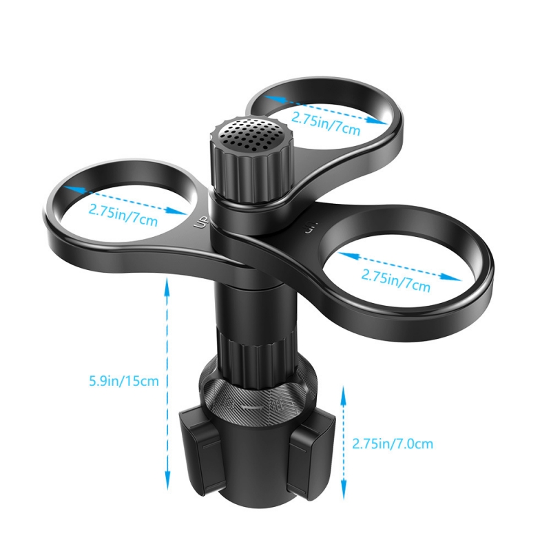 360° Rotatable 3-In-1 Car Cup  - Car Accessories You Must Have 评论和价格