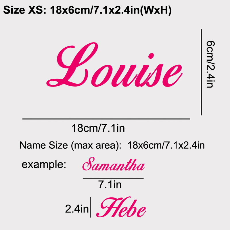 YOUR TEXT Vinyl Decal Sticker  - Car Accessories Name 评论和价格