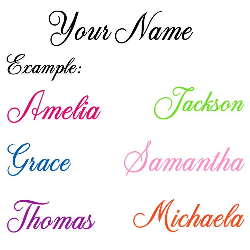 Personalized Name Vinyl Decal  - Car Accessories Name 评论和价格