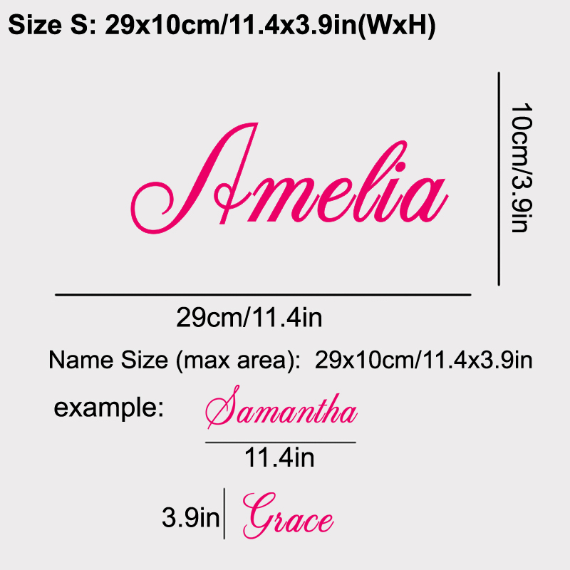 Personalized Name Vinyl Decal  - Car Accessories Name 评论和价格