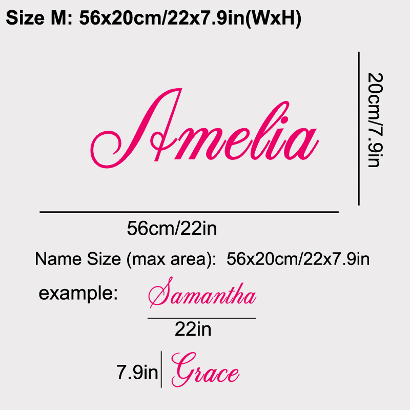 Personalized Name Vinyl Decal  - Car Accessories Name 评论和价格