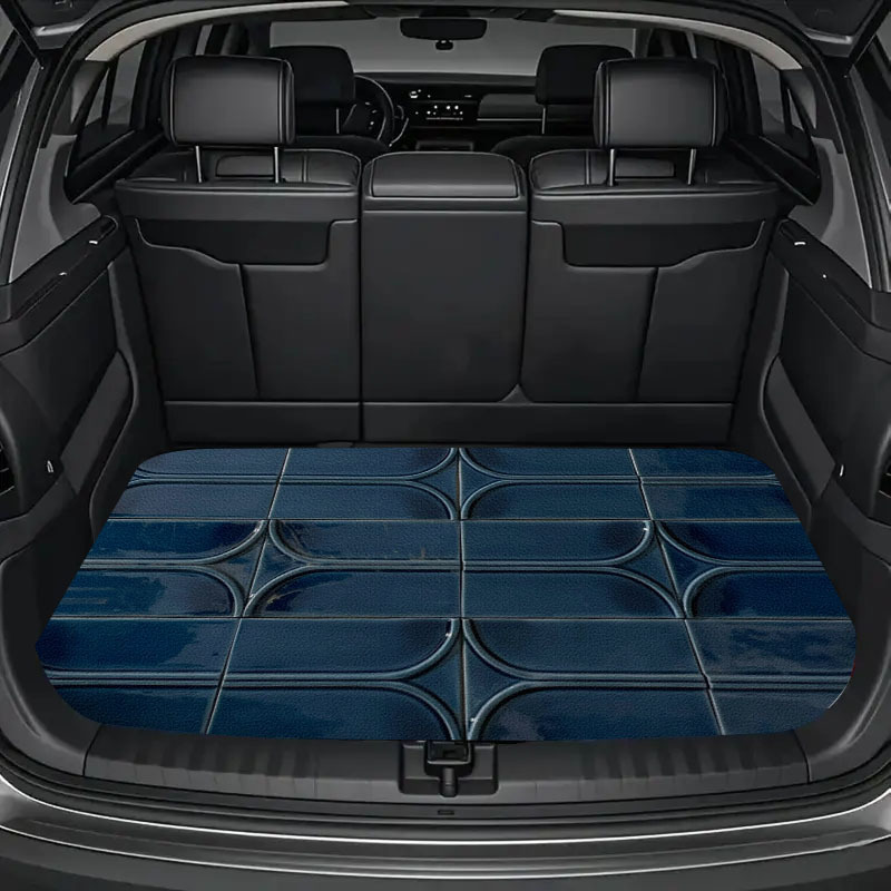 1pc Car Trunk Mat With Printed - Car Accessories You Must Have 评论和价格