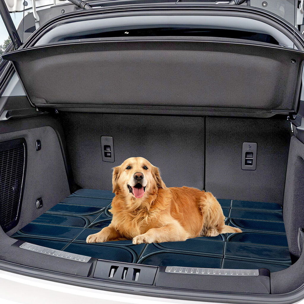 1pc Car Trunk Mat With Printed - Car Accessories You Must Have 评论和价格