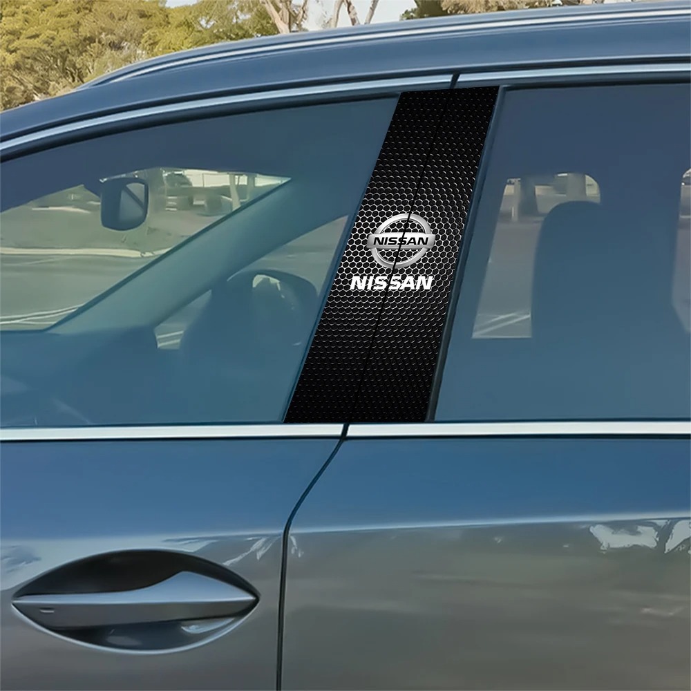 Car Emblem Center Pillar Stick - Car Accessories Nissan Xtrail 评论和价格
