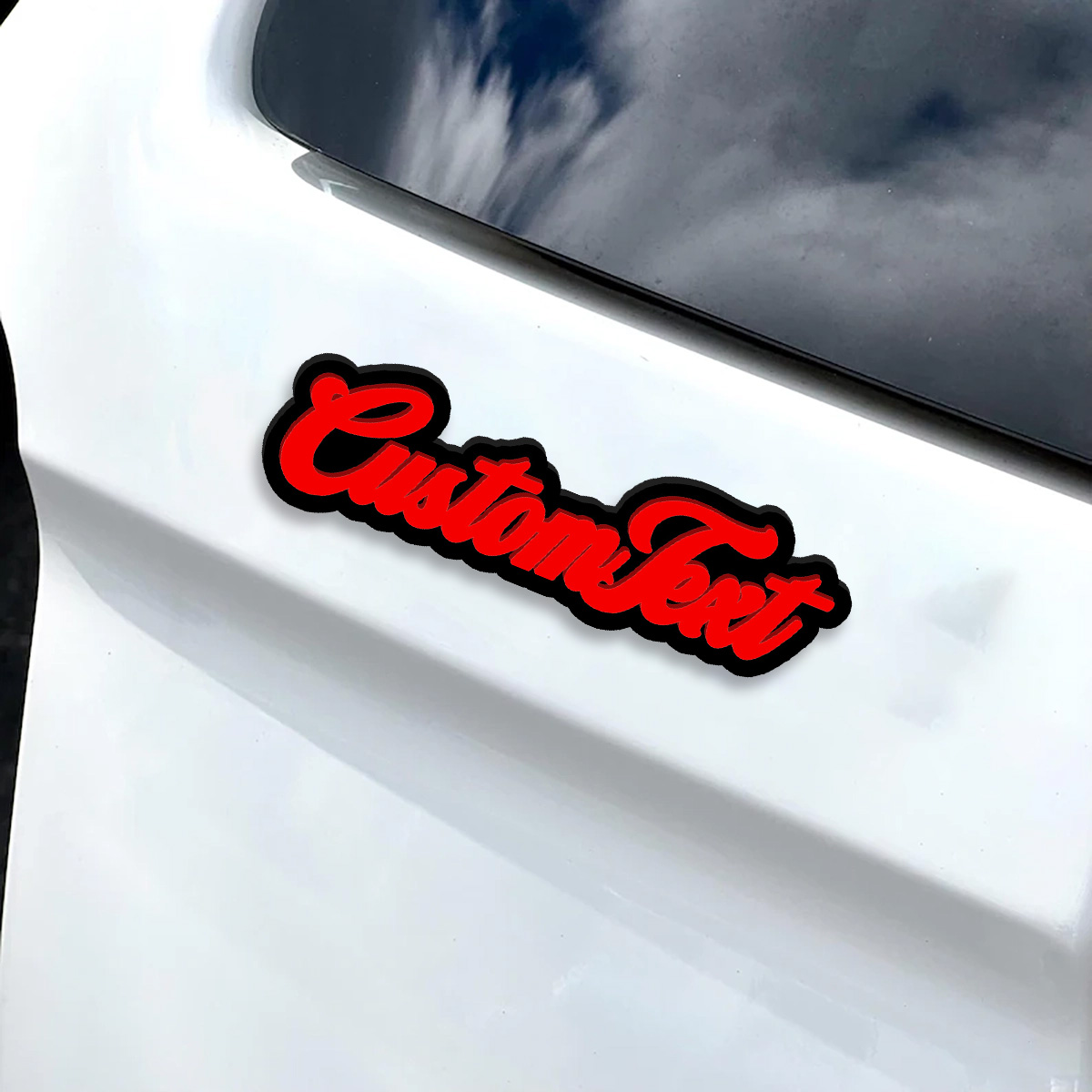 Custom Names Number Car Decal  - Car Accessories Name 评论和价格
