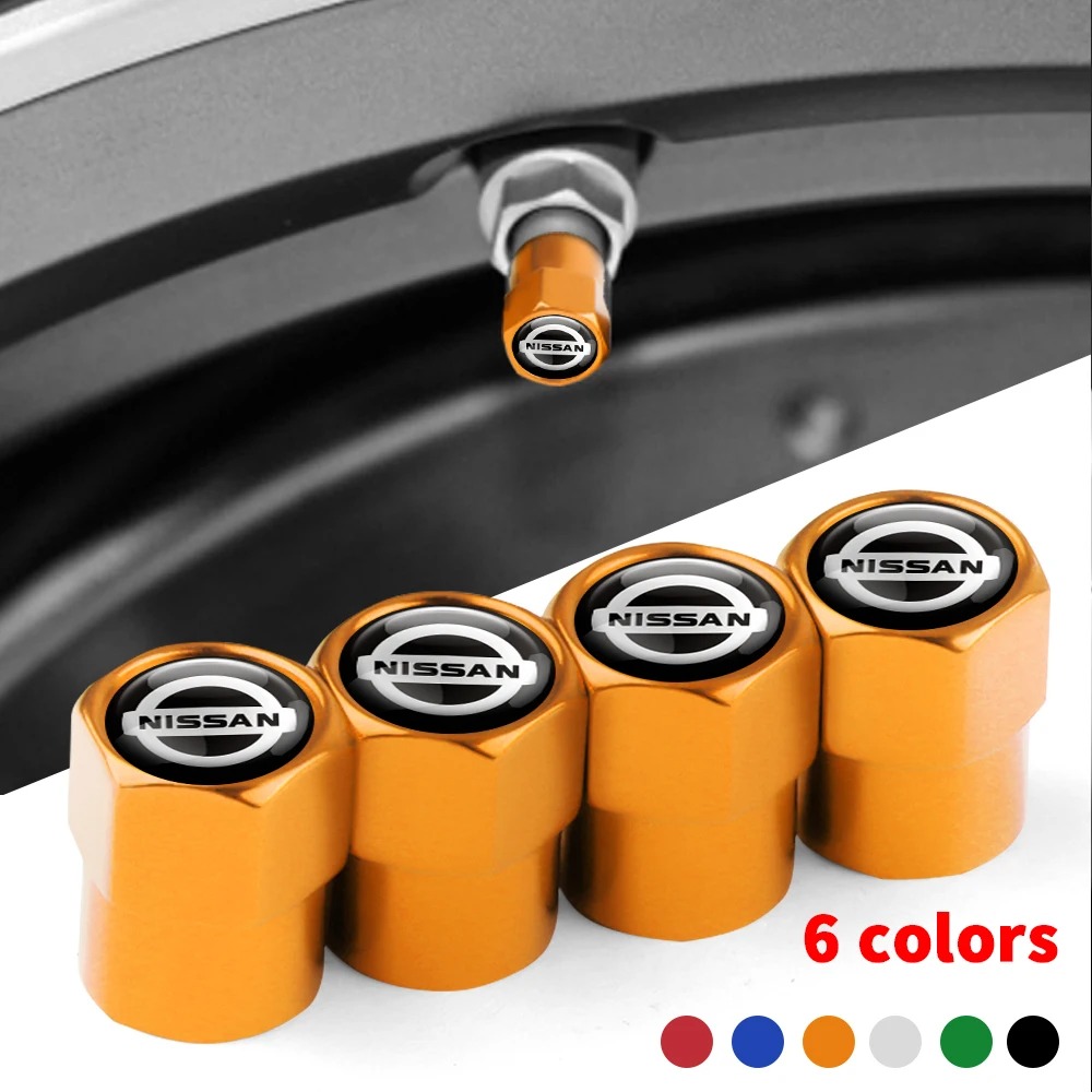 4Pcs Car Styling Metal Tire Va - Car Accessories Nissan Xtrail 评论和价格