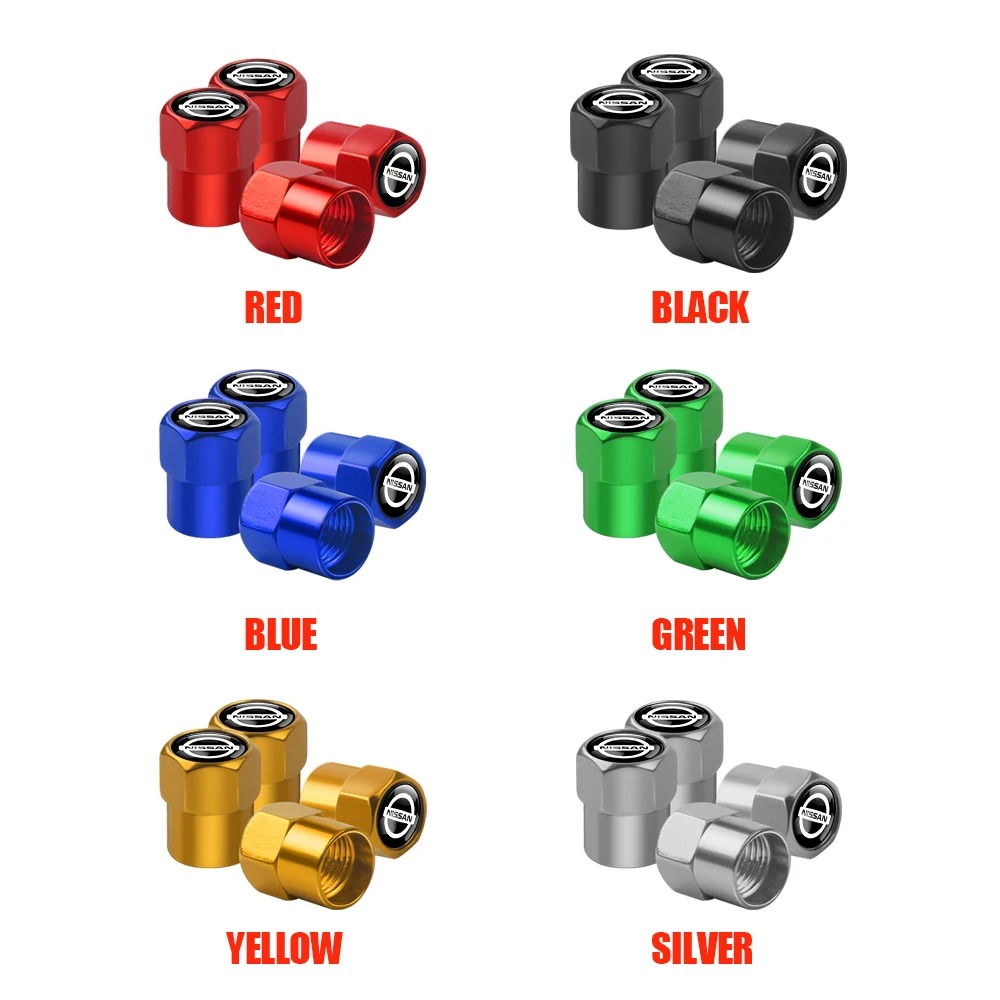 4Pcs Car Styling Metal Tire Va - Car Accessories Nissan Xtrail 评论和价格
