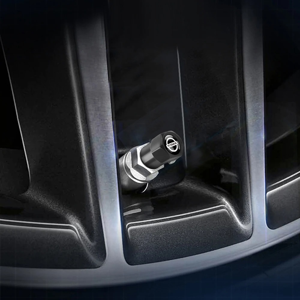 4Pcs Car Styling Metal Tire Va - Car Accessories Nissan Xtrail 评论和价格
